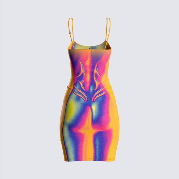 Xavier Body Print Dress - NEW never worn - Picture 2 of 6